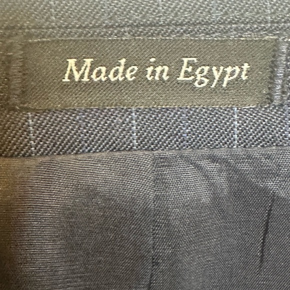 Alexandre London Savile Row Navy Pinstripe Wool Blazer Mens UK 50 Sports Coat - Picture 10 of 10